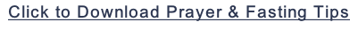 Click to Download Prayer & Fasting Tips